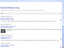 Tablet Screenshot of drewanderson.org